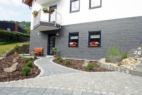 Facade/entrance, Garden view