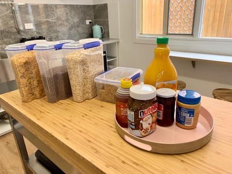 Communal kitchen, Continental breakfast