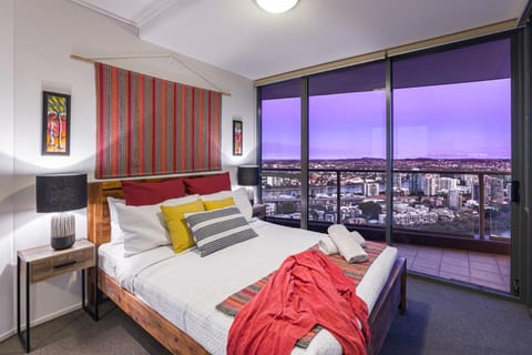 African Escape on Level 38 - Balcony with Views Eigentumswohnung in Kangaroo Point