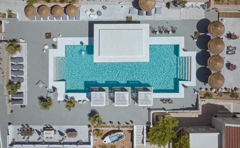 Bird's eye view, Swimming pool, sunbed