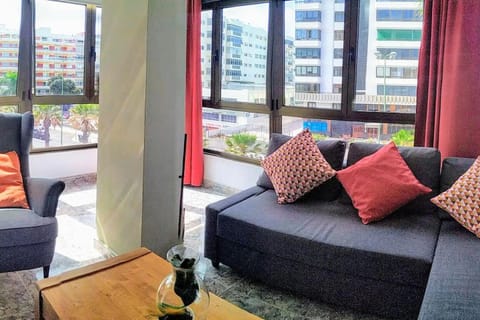 Living room, City view