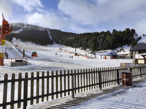 Nearby landmark, Day, People, Natural landscape, Winter, Skiing, Mountain view, group of guests