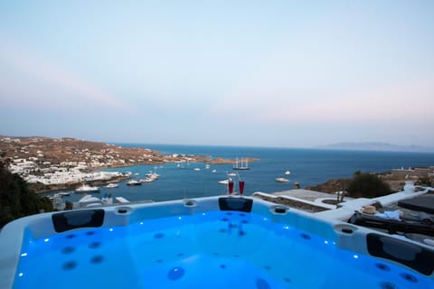 Hot Tub, Balcony/Terrace, Sea view