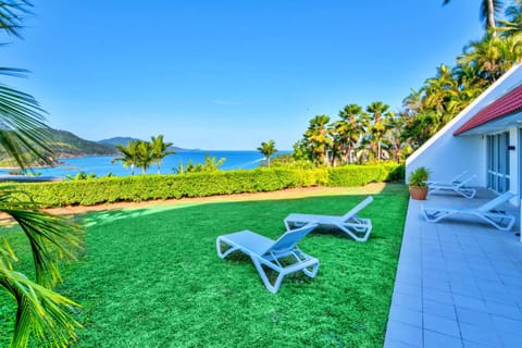 Natural landscape, Garden, Garden view, Sea view, sunbed