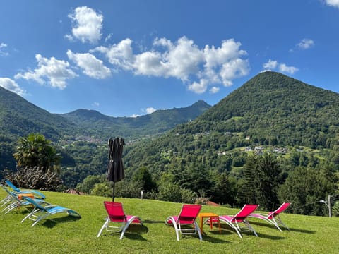 Apartment in Villa Oleandra with privet Garden & Pool Villa in Canton of Ticino