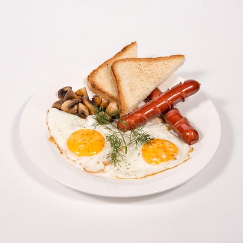 Food close-up, English/Irish breakfast