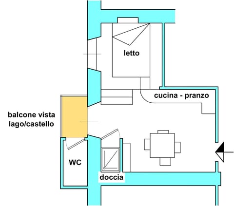 Il Camaleonte House in Bracciano