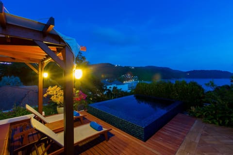 Kata gardens penthouse seaview with rooftop pool 8C Condo in Rawai