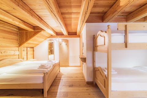 Photo of the whole room, bunk bed