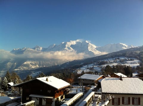 Property building, Winter, Mountain view