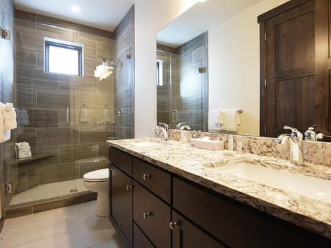 Shower, Toilet, Bathroom, towels