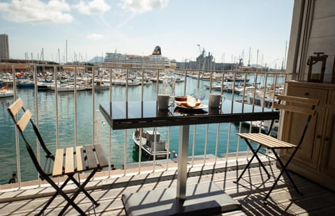 View (from property/room), Balcony/Terrace, Sea view