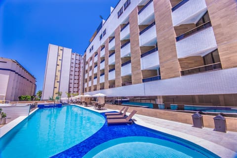 Property building, Pool view, Swimming pool