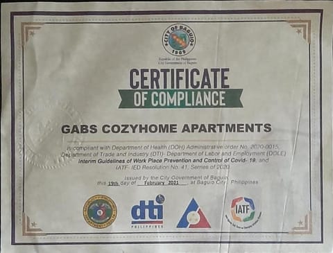 Gab's CozyHome at Bonbel Condo, Botanical Gardens Baguio Eigentumswohnung in Baguio