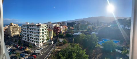 Day, Natural landscape, City view, Mountain view, Location