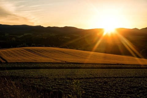 Nearby landmark, Natural landscape, Sunset