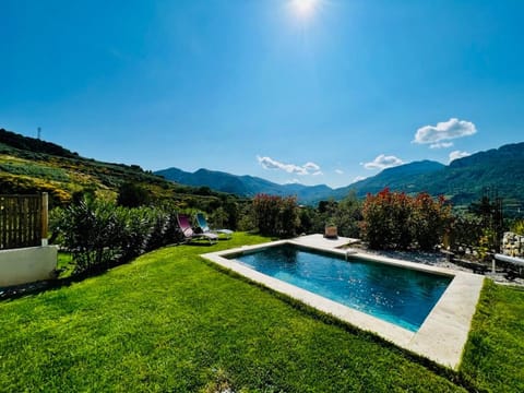 Spring, Natural landscape, Garden view, Mountain view, Pool view, Swimming pool, sunbed