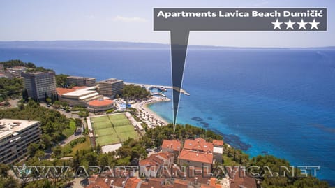 Apartments Lavica Beach Dumičić Copropriété in Podstrana