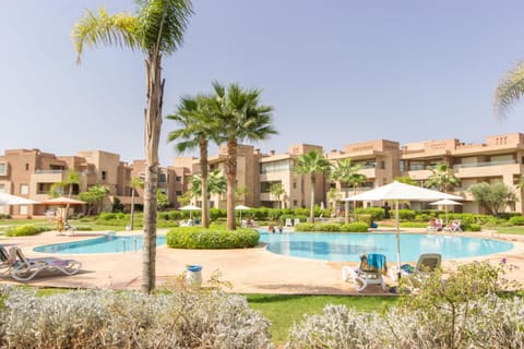 Pool View With Garden in Prestigia - WIFI & Pool Condo in Marrakesh