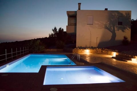 Property building, Pool view, Swimming pool, Swimming pool, Sunset