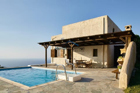The Pool Garden House with a fantastic sea and sunset view House in Kea-Kythnos