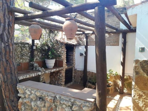 2 bedrooms villa with private pool enclosed garden and wifi at Punta Umbria Chalet in Punta Umbría