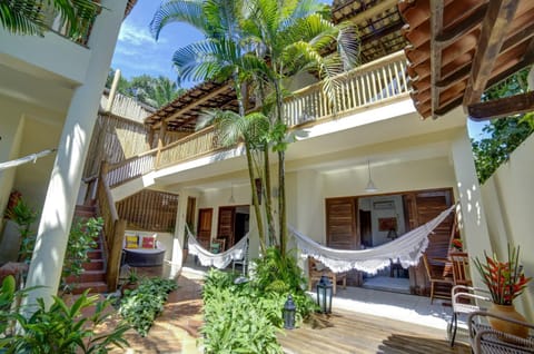 Patio, Facade/entrance, Inner courtyard view