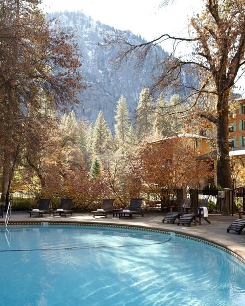 The Ahwahnee Hotel in Yosemite Valley