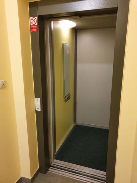 Property building, elevator