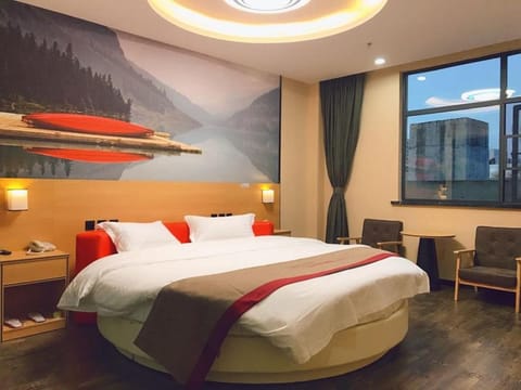 Thank Inn Plus Hotel Hubei Jingmen Zhongxiang Wenfeng Road Hôtel in Hubei
