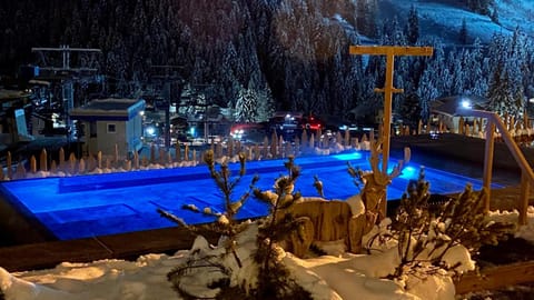 Winter, Hot Tub, Pool view, Swimming pool