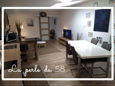 La perle du 58 - T2 Parking Wifi Terrasse CLIM Apartment in Auvergne-Rhône-Alpes