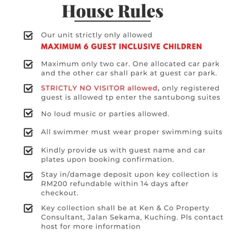 Santubong Suites B Just Like Home Damai Condo in Kuching