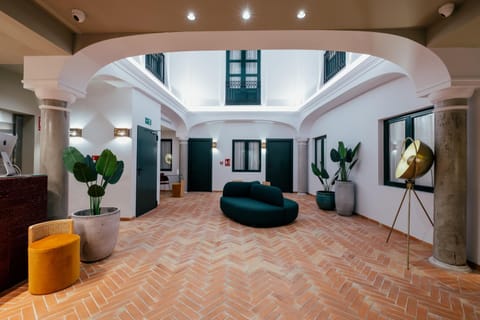 Patio, Lobby or reception