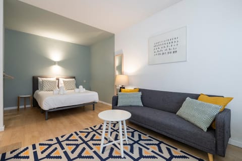 Living room, Seating area, Bedroom