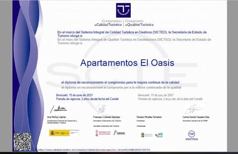 Apartamentos El Oasis Eigentumswohnung in Benicarló