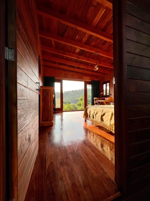 Bed, Natural landscape, Photo of the whole room, Mountain view