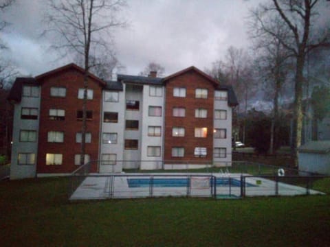 Property building, Pool view