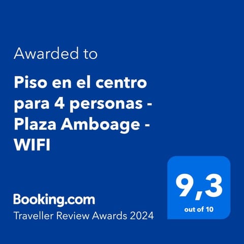 Piso en el centro para 4 personas - Plaza Amboage - WIFI Eigentumswohnung in Ferrol