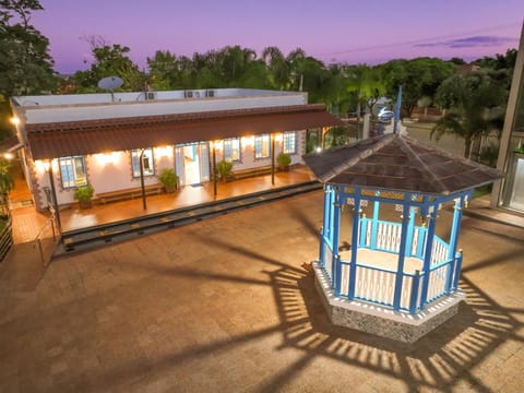 Patio, Facade/entrance, Night