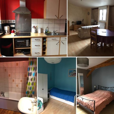 Bathroom, Kitchen or kitchenette, Living room, Bedroom