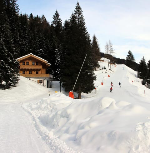 Facade/entrance, Natural landscape, Winter, Skiing, Mountain view