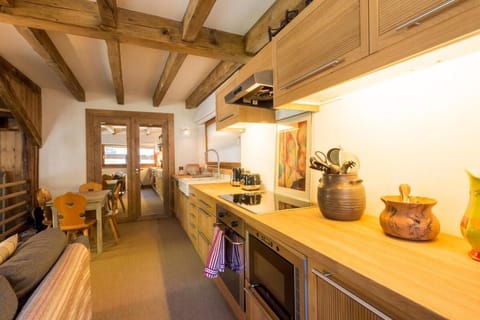 Charming Old Barn Converted Into A Cosy And Stylish Home Chalet in Bagnes