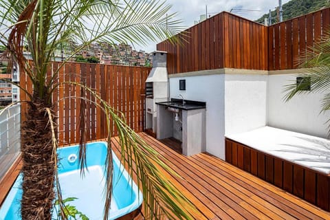 High Luxury Penthouse with Terrace, BBQ and Pool - 6 Bedrooms Apartment in Rio de Janeiro