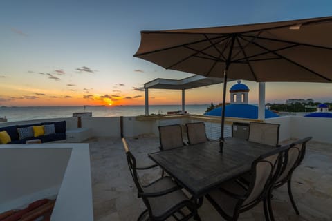 Balcony/Terrace, Sea view, Sunset