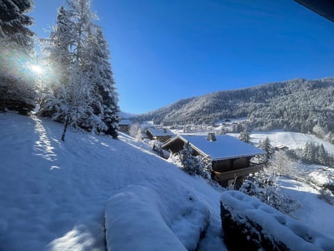 Day, Natural landscape, Winter, Mountain view