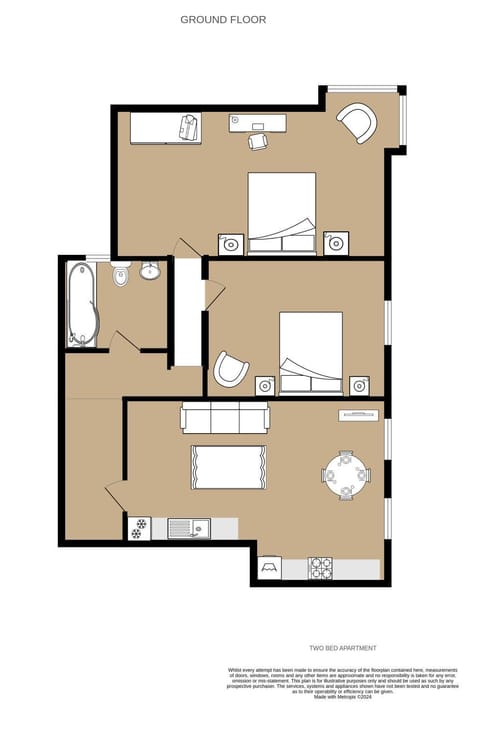 The Warren @ Short Stays Apartment in Basingstoke