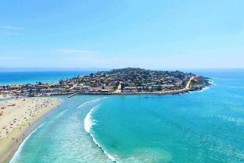 Beach, City view