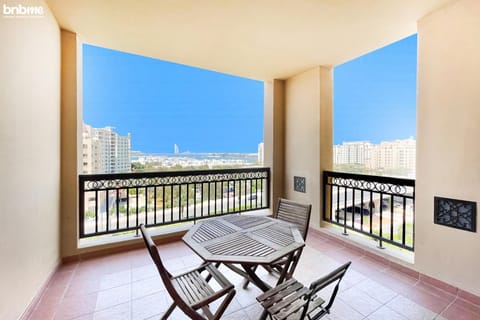 bnbmehomes - Beach&Pool - Fairmont Residences - 3605 Copropriété in Dubai