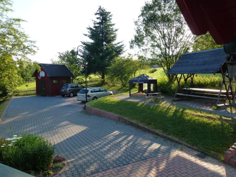 Facade/entrance, Summer, Children play ground, Garden